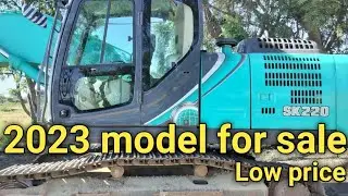 Kobelco 220 model year 2023 for sale | used Excavator machine sale | New poclain sale | Kobelco |
