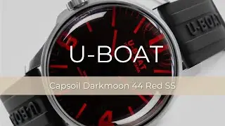 RELOJ | U-Boat Capsoil Darkmoon 44 Red SS