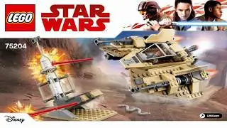 LEGO Star Wars 2018 SANDSPEEDER 75204 Лего Звездные войны Песчаный спидер