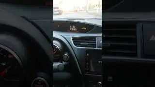 Honda Civic Type-R 2015 tire pressure reset, deflation alarm system