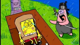 Patrick R.I.P SpongeBob -Tung Tung Sahur... Please Wake Up💔 | Sad Story Animation