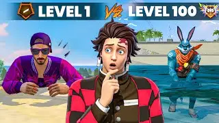 LEVEL 1 vs LEVEL 100 Player - Who's Real 