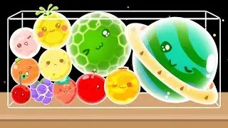 FRUIT PLANET: Black Hole Game - Merge Planets (Suika Planets) Watermelon Game 2048 #merge fellas 2.0