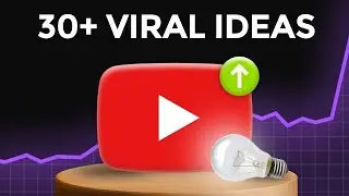 30+ VIRAL YouTube Video Ideas (for any niche) 🔥