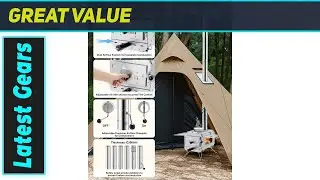 Gonex Hot Tent Stove: The Ultimate Portable Winter Camping Powerhouse