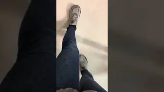 Jean-A-Licious: Wet, Wet, Wet | #asmrofvariety #asmr #jeans #steeltoe #stairs #trainers #fyp