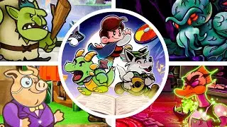ESCAPE FROM EVER AFTER | ALL BOSSES & ENDING (with CUTSCENES) 🎮💪