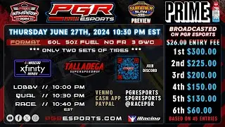 PGR eSports | Intimidator Superspeedway Series | Talladega Superspeedway | PGR eSports