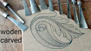 woden carved for biginars!! How to wood carving