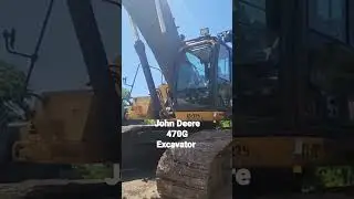 John Deere 470G Excavator #deere470 #deereexcavator #johndeere470g #heavyequipment