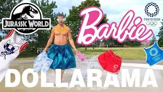 Jurassic Dollarama Barbie Ken Doll Olympic Fashion Hunt in Canada
