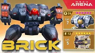 Who Can Stop Brickhouse and Storm Rack? - Mech Arena