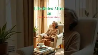 7 Life Rules After 40 That PROTECT |Your Peace and Power