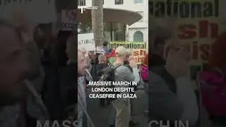 Thousands of Pro-Palestine Protesters March In London | N18G