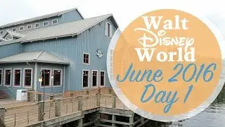 Walt Disney World Vlog Day 1 | June 2016 | Travel & Port Orleans Riverside | Adam Hattan