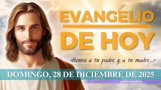 EVANGELIO DE HOY 28/12/2025 - HOMILÍA DIARIA – LITURGIA DE HOY - EVANGELHO DEL DÍA - DOMINGO