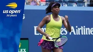 Venus Williams vs Svetlana Kuznetsova R1 of the 2018 US Open