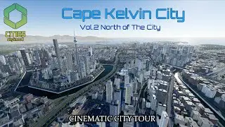 Cities Skylines 2 | Мыс Кельвина (т. 2, к северу от города) | Экскурсия по городу
