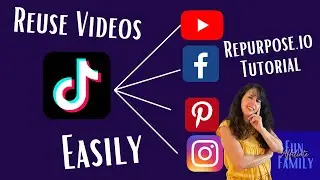 Repurpose.io Tutorial | How to Reuse Your TikTok | Easily Repurpose Your Video to Multiple Platforms