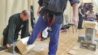 Master Brooks IBF World Record 8 Boards Spaced WKU Hall of Fame