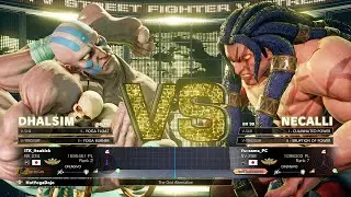 SFV Champion Edition 🔥 itsukick (DHALSIM) Vs Yu-sama (NECALLI) 🔥 Online Match's 04-05-2023