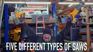 Five Different Types Of Saws || Dr Decks
