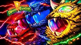 First official press image of Godzilla X Mighty Morphin Power Rangers 2 figures coming in May