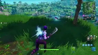Fortnite Fortbyte #23 Location Found between an RV campsite, a gas station and a monstrous footprint