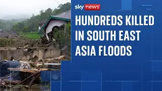 More than 800 people have died in flooding in Indonesia, Sri Lanka and Thailand