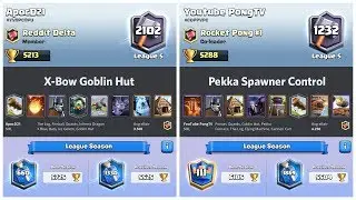 GC: X-Bow Hut vs Pekka Spawner Control | ApocD21, Reddit Alpha vs Youtube PongTV | Clash Royale