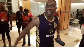 The Champions are home!!! CPL18 GAWvTKR BiggestPartyInSport CPLFinal
