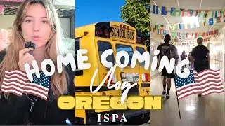 HOME COMING PART1 🚍 Lycéenne française aux USA ! 2025