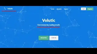 Без вложений! Новинка! Volutic Аналог Clicksgeniy заработок криптовалюты на просмотре писем