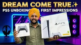 Finally Bought My Dream Console! 🎮 || PS5 Unboxing & First Impressions || Bhattivlogs2829