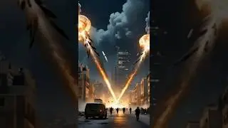 Iran missile strike on Israeli city &ndash; night attack #iran #israel #israeltech #aviv #afshar #haifa