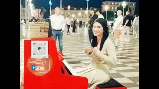 Un Instant De Magie Et Partage Sur Le Piano Rouge De Nice ! #streetpiano #musique #goodvibes #muslim