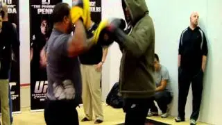 CageReligion.com UFC 123 Open Media Workouts Highlights