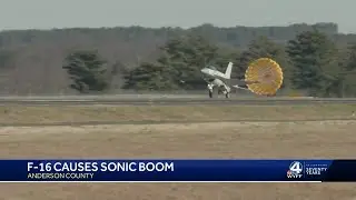 Sonic boom heard in parts of South Carolina