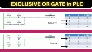XOR-вентиль в ПЛК | Учебное пособие по порталу Tia