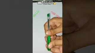 Rorito Charmer #rorito #pen #ballpen #penlover #green #collection #youtubeshorts #video #reels