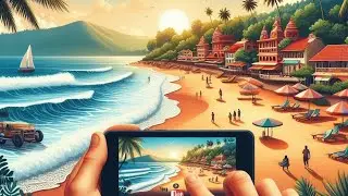 Morjim Beach Goa - April 2025 #morjim #morjimbeach #goa
