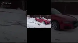 Audi Towing a Big Truck