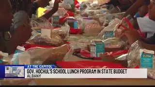 Gov. Hochul's school lunch program in state budget