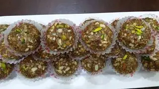 DRY FRUITS LADDU - HEALTHY  WINTER SPECIAL LADDUS - GOOD FOODIES