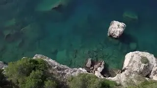Wonderful Cliffs And Ocean  Stock Video