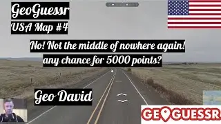 Geoguessr  - USA map #4 - Not middle of nowhere again?!
