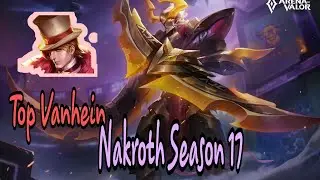 Nakroth Season 17 | New Building | Nakroth Jungle Lane | Top 1 Nakroth | Nakroth No Pro