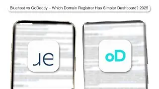 Bluehost Vs GoDaddy &ndash; Which Domain Registrar Has Simpler Dashboard 2025 (SIDE BY SIDE REVIEW) (2026)