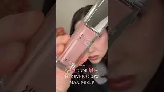 New Dior Forever Glow Maximizer in Pink 🎀✨ #makeup #diorforever #dior #liquidhighlighter #beauty