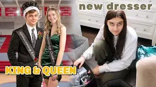 HOMECOMING KING & QUEEN! BEDROOM MAKEOVER UPDATE!